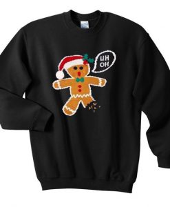 merry christmas doll sweatshirt EL3D