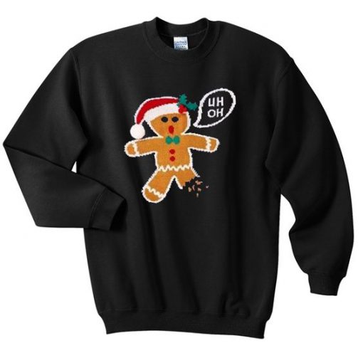 merry christmas doll sweatshirt EL3D