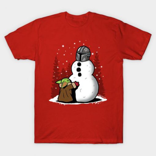 snowman Mandalorian Tshirt Fd24D