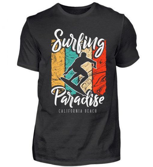 surfing paradise t shirt SR4D