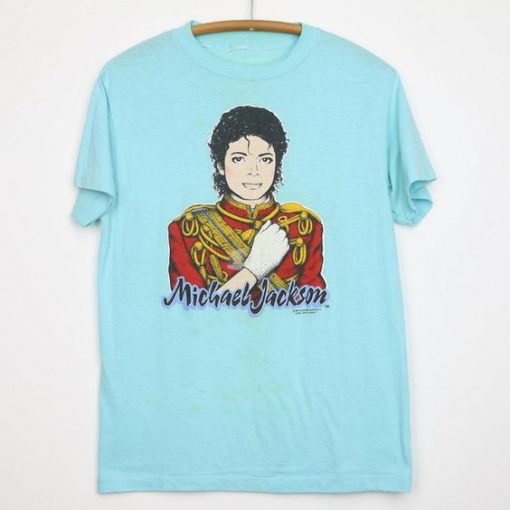 vintage 1984 Michael Jackson Tshirt N9FD