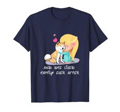 And She Lived Happily Tshirt EL18J0