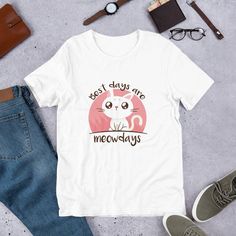 Best Day Are Meowday Tshirt EL21J0