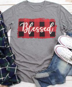 Blessed Plaid T-shirt FD7J0