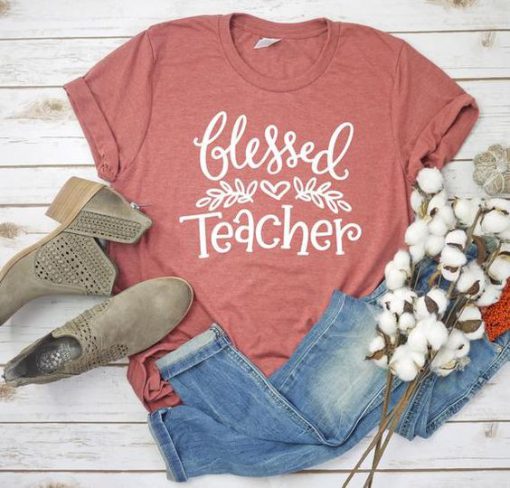 Blessed Teacher Tshirt FD23J0