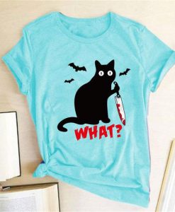 Cat What T Shirt SR20J0