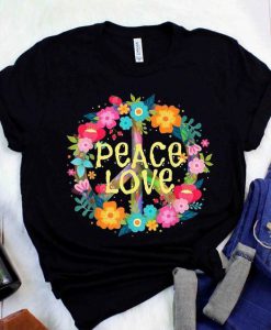 Cute Peace Love T Shirt SR22J0