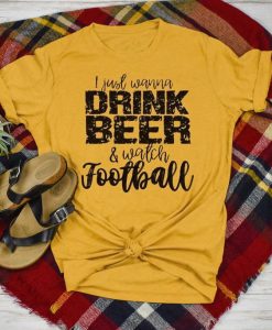 Drink Beer T Shirt SR22J0