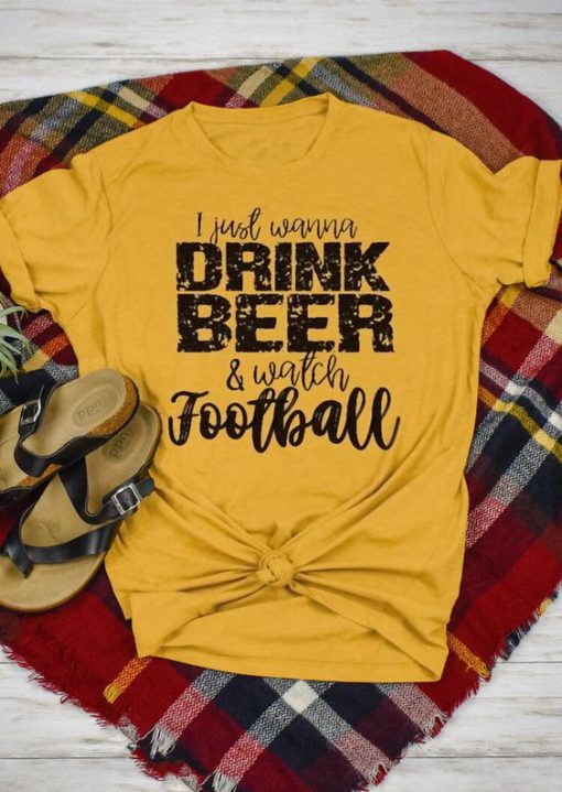 Drink Beer T Shirt SR22J0