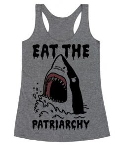 Eat The Patriarchy Shark Tanktop FD23J0