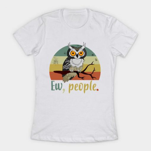 Ew People Meowy Owl Tshirt EL23J0