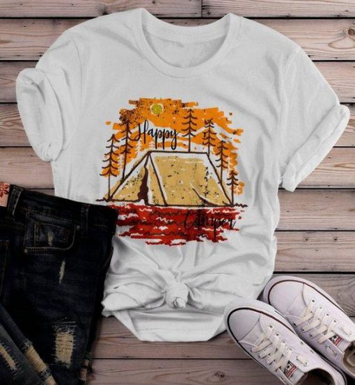 Fall Camping Tshirt EL22J0