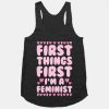 Fancy Feminist Tanktop FD27J0