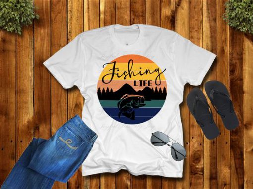 Fishing Life Tshirt EL30J0