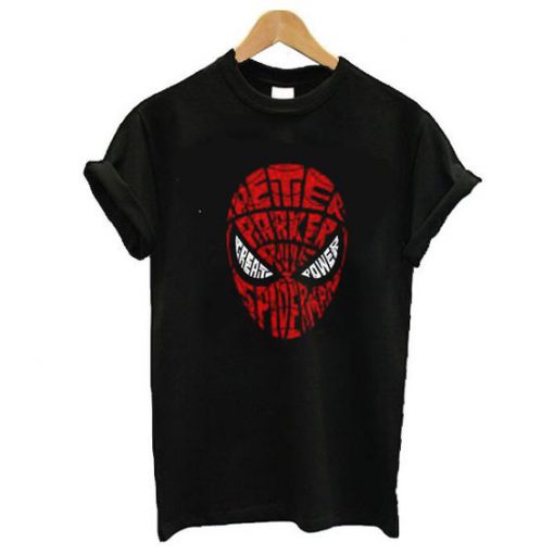 Great Power Spiderman Tshirt FD20J0