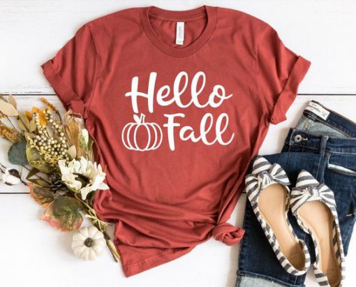 Hello Fall T Shirt SR22J0