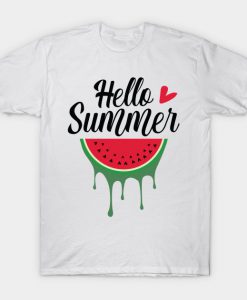 Hello Summer Watermelon T Shirt SR18J0