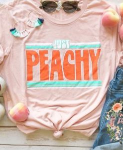 Just Peachy T Shirt SR20J0