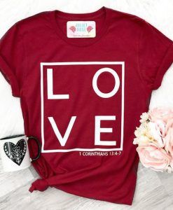 Love Christian Shirt Fd7J0