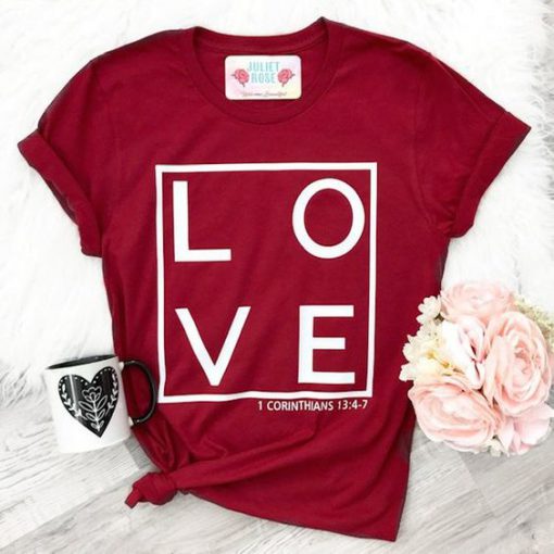 Love Christian Shirt Fd7J0