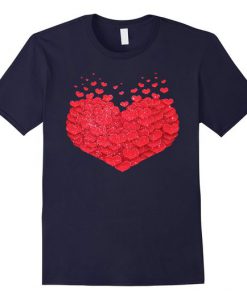 Love Heart Valentines Day Shirt FD18J0