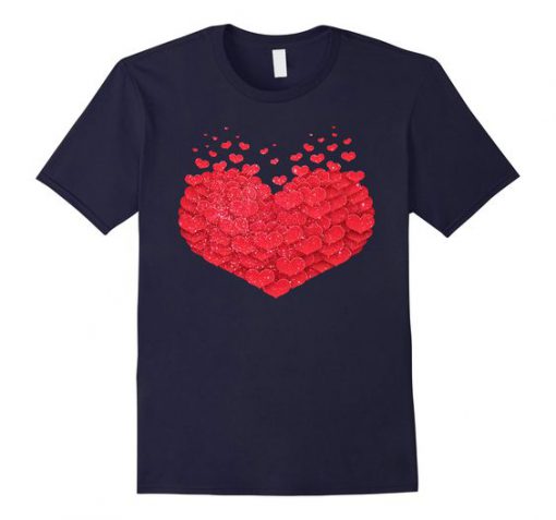 Love Heart Valentines Day Shirt FD18J0