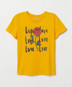 Love Love Tshirt FD18J0