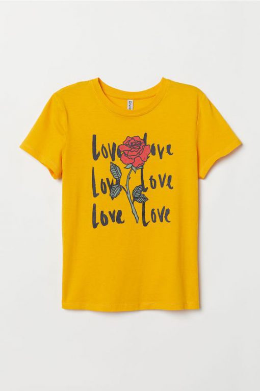 Love Love Tshirt FD18J0