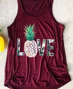 Love Pineapple Tanktop EL13J0