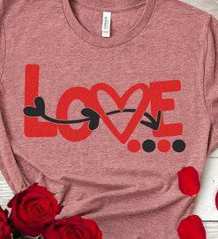 Love Valentine Tshirt FD7J0