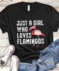 Loves Flamingos T Shirt SR20J0