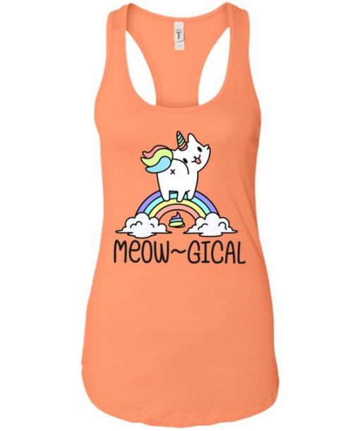 Meowigcal Funny Cute Tanktop FD21J0