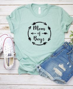 Mom of Boys T Shirt SR22J0