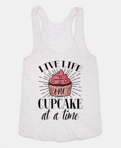 One Cupcake At A Time Tank Top SR21J0