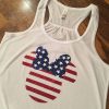 Patriotic Minnie Mouse tanktop FD27J0