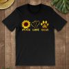 Peace Love Dogs Tshirt EL13J0