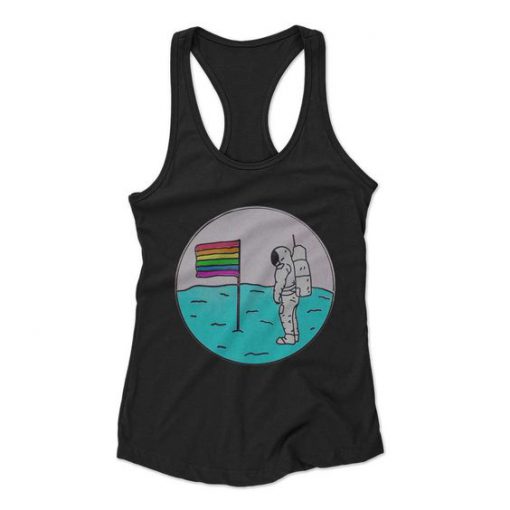 Rainbow Pride Flag Astronaut Tanktop FD14J0