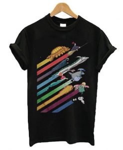 Rainbow Studio Ghibli t shirt FD17J0