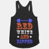 Red White and Ripped tanktop Fd27J0