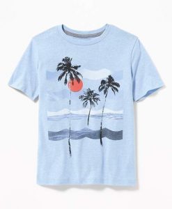 Relaxed Graphic Tee Shirt FD24J0