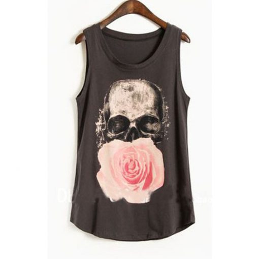 Skull Flower Tanktop FD20J0