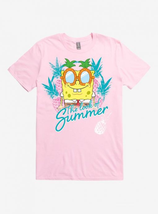 Spongebob The Look Summer Tshirt EL13J0