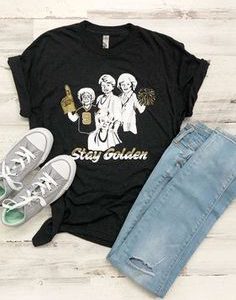 Stay Golden Tshirt EL30j0