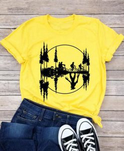 Stranger Things Bicycle T-Shirt EL22J0