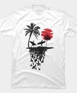 Summer Surf island T Shirt SR18J0