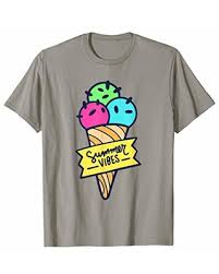 Summer Vibes Ice Cream T Shirt SR18J0