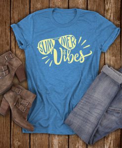 Summer Vibes Sunglasses T Shirt SR18J0