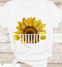 Sunflower Jeep Tshirt EL13J0