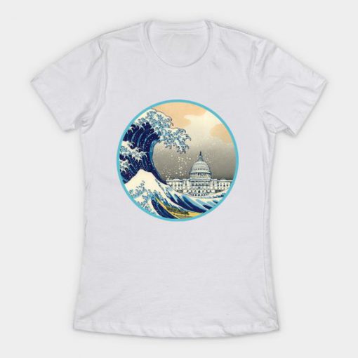 The Great Blue Wave Tshirt FD23J0