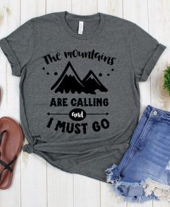 The Mountains Are Calling T-shirt EL18J0